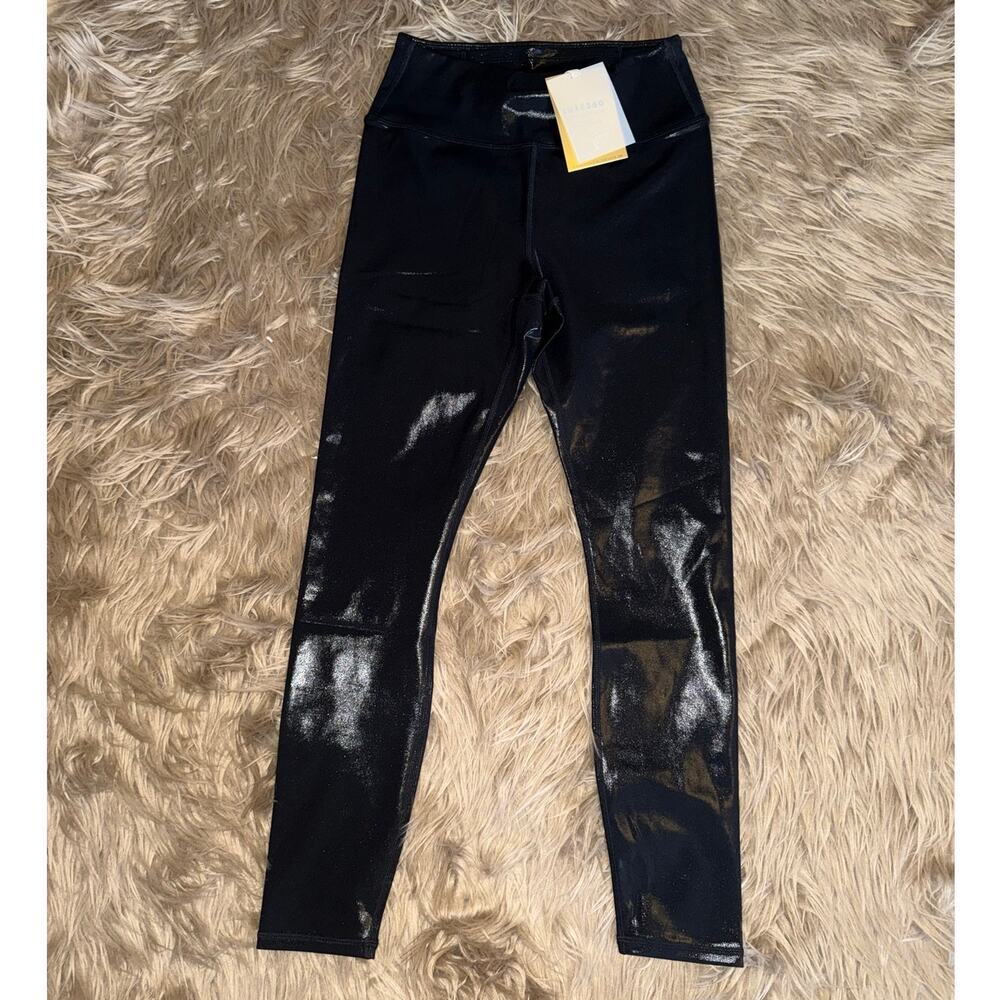 New Fabletics Anywhere Motion360 HW Shine Legging Black size M - Picture 4 of 9